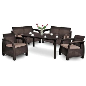 Curver Set de mobilier de grădină Corfu Fiesta II duo cu masă Future