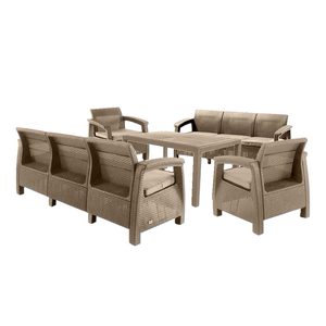 Curver Set de mobilier de grădină Corfu Love Max Duo cu masă Melody