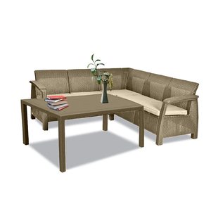 Curver Set de mobilier de grădină Corfu Relax cu masă melodică
