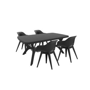 Curver Belur 4+1 set de mobilier de grădină grafit