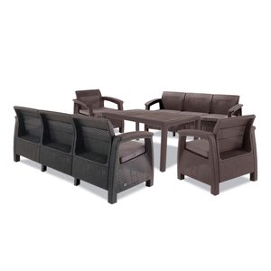 Curver Set de mobilier de grădină Corfu Fiesta II duo cu masă Future