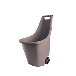 Curver Roabă de grădină din plastic Easy Go Breeze, 50 l, culoare taupe