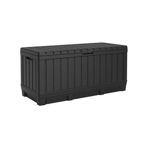 Curver Cutie de depozitare pentru grădină din plastic Kentwood 350L antracit