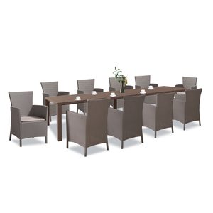 Curver Set de mobilier de grădină Juowa cu 10 locuri