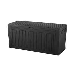 Curver Ladă de grădină din plastic Comfy, 270 L, culoare grafit