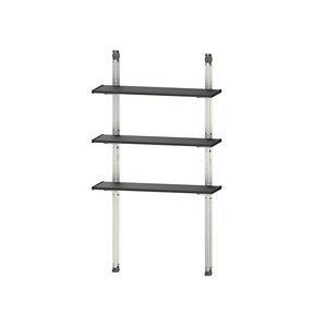 Curver Set rafturi metalice cu 3 rafturi 100 cm