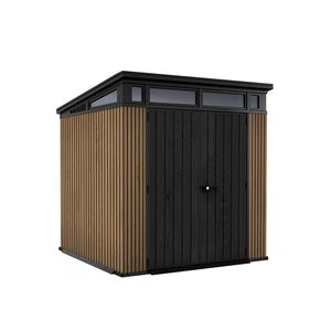 Curver Semnătură PENT 7x7 casă de grădină din plastic Veneția maro