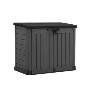 Curver Depozitați-l în containerul de grădină din plastic max 1200 l gri închis