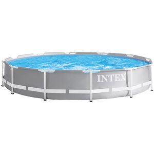 Piscina cadru metalic Intex Prism Frame, 305x76 cm, 4.500 litri