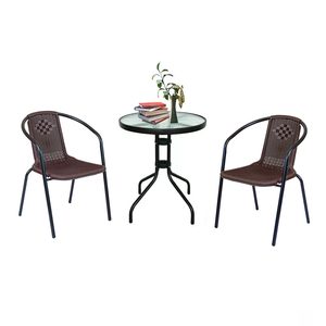 Set mobilier de grădină pentru balcon Marie, maro