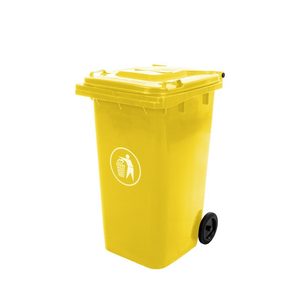 Mirpol Container deșeuri 240L galben