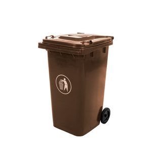 Mirpol Container deșeuri 240L maro