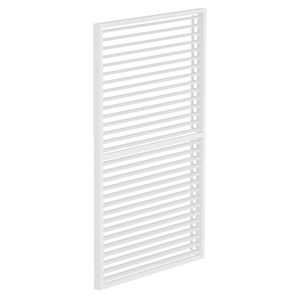 Mirpol LUXE Panou lateral cu lamele (R) 123x218 cm, până la 4 m, alb