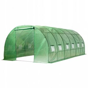 Mirpol Solar gradina 3x6x2 m, verde (cadru + folie)