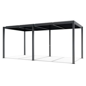 Mirpol Pergolă LUXE 5,8x4m antracit cu iluminare LED