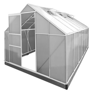 Mirpol Seră din policarbonat 250 x 430 x 124/205 cm