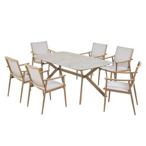 Mirpol Set de mobilier de grădină NAPA cu 6 locuri