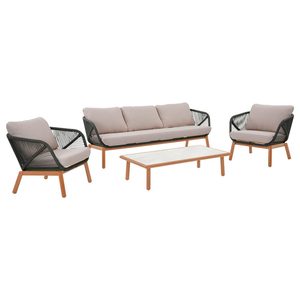 Mirpol Set de mobilier de grădină AURO CS cu 5 locuri