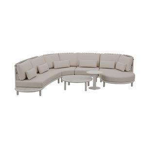 Mirpol Es Vedra set modular de mobilier de grădină, set de 6 piese