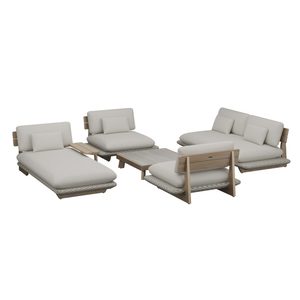 Mirpol Set mobilier de grădină Tulum, set de 6 piese