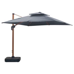 Mirpol Umbrelă de grădină Roma M antracit