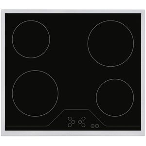 Homefort Plită ceramică încorporabilă HOMEFORT HFBK64T2B, cadru metalic, 6000 W, senzor tactil, blocare pentru copii,