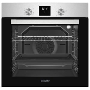Homefort Cuptor încorporat HOMEFORT HSB64DGX cu 9 funcții, 80 L, curățare cu abur