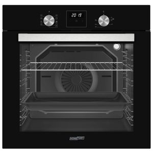 Homefort Cuptor încorporat HOMEFORT HSB64DGB cu 9 funcții, 80 L, curățare cu abur