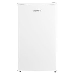 Homefort Frigider cu o singură ușă HOMEFORT HHSE93W E, 93L, Nofrost, 40 dB, Lățime: 47,2 cm, Înălțime: 86,4 cm, Adâncime: 44,6 cm
