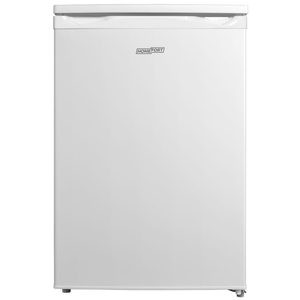 Homefort Frigider cu o singură ușă și congelator HOMEFORT HHSEF113W, 97L/16L, Nofrost, 39 dB, Lățime: 55,3 cm, Înălțime: 87,5 cm, Adâncime: 57,4 cm