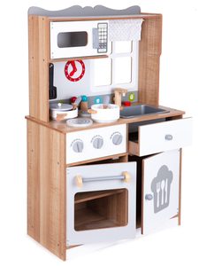 Homelux Bucătărie din lemn pentru copii cu accesorii,
