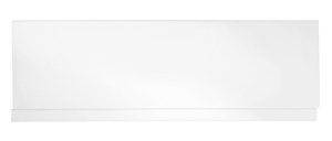 Sapho Panou frontal POLYSAN PLAIN NIKA 180x59cm alb