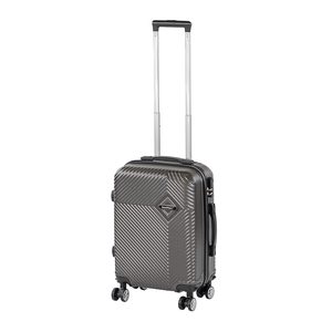TraveLux Pro – bagaj de mână cu carcasă rigidă și roți detașabile, 40x30x20 cm, gri