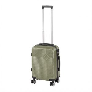 Bagaj de mână TraveLux Pro cu carcasă rigidă și roți detașabile, 40x30x20 cm, verde ulei