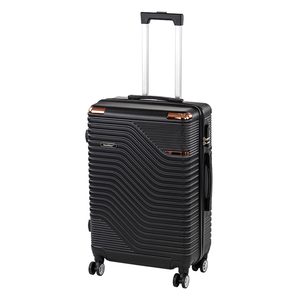 Valiză medie TraveLux Urban cu carcasă rigidă, 68x45x25 cm, neagră
