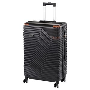Valiză mare TraveLux Urban cu carcasă rigidă, 76x50x29 cm, negru