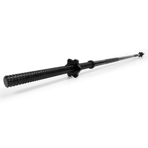 Bara haltera dreapta pentru greutati 180 cm, diametru 25 mm, otel, incarcare maxima 140 kg, negru