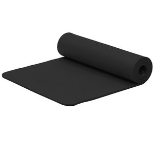 Saltea fitness antiderapanta din NBR, 183x61x2 cm, cu curea transport, negru