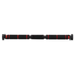 Bara tractiuni reglabila pentru usa 62-100 cm, otel si spuma NBR, capacitate 300 kg, negru