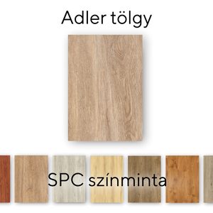 Adler stejar vinil SPC parchet eșantion / eșantion