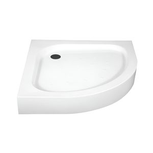 Cădiță de duș acrilică curbată Klonberg 80x80