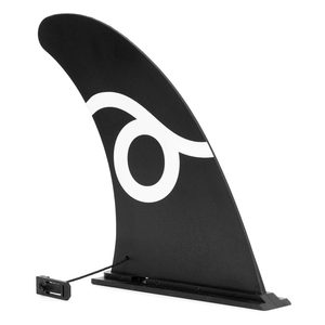 Inotatoare centrala pentru placa gonflabila SUP Stand Up PaddleBoard, slide-in 18x22 cm, neagra