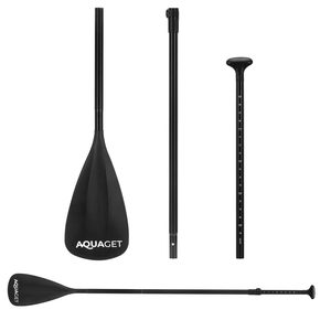 Vasla pentru placa gonflabila SUP, lungime reglabila 160-208 cm, negru