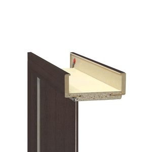 Balama decorativă IR wenge 75/210 14-16 cromată stângă