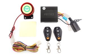 Alarma motocicleta cu functie "pornire motor"  telecomenzi MCA14