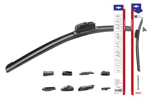 Stergator parbriz FLAT cu 8 adaptoare 15 "(380mm) Multiconnect