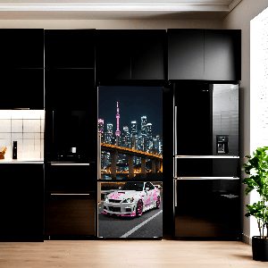 Folie imprimata color pentru decor Frigider, dimensiune 200 x 90cm, model: AVX-FR06