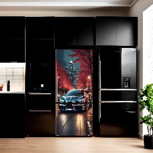 Folie imprimata color pentru decor Frigider, dimensiune 200 x 90cm, model: AVX-FR08