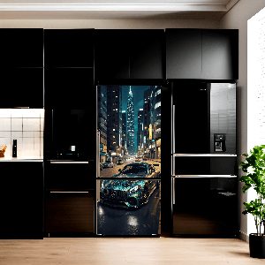 Folie imprimata color pentru decor Frigider, dimensiune 200 x 90cm, model: AVX-FR09