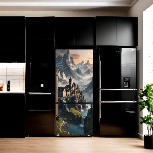 Folie imprimata color pentru decor Frigider, dimensiune 200 x 90cm, model: AVX-FR16